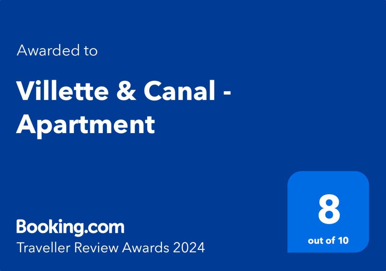 Villette & Canal - Apartment Paris Eksteriør bilde